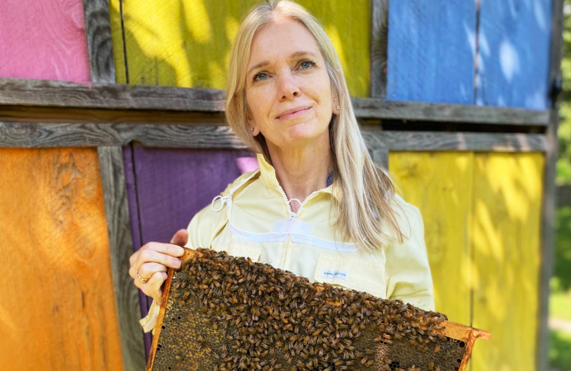 Meet sk*p’s Queen Beekeeper, Megan Denver